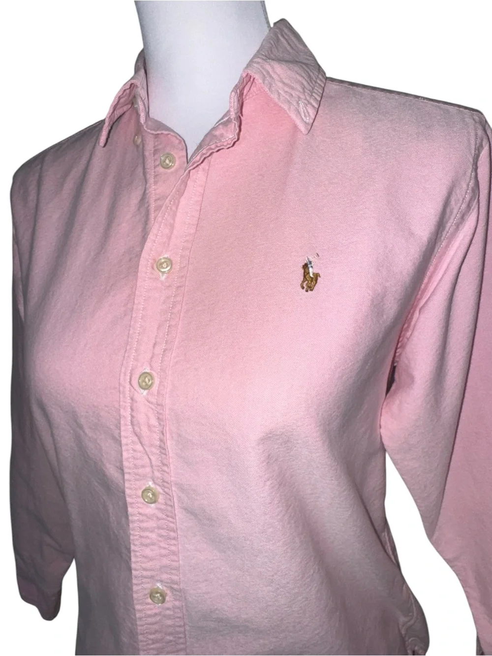 Ralph Lauren Boys Pink Button-Down Shirt